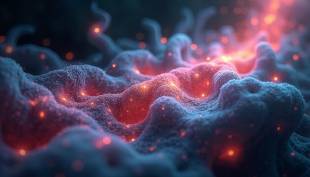 The wonderful light and shadow of the microscopic world of cells