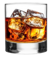 PNG A glass of bourbon with ice photography beverage alcohol.