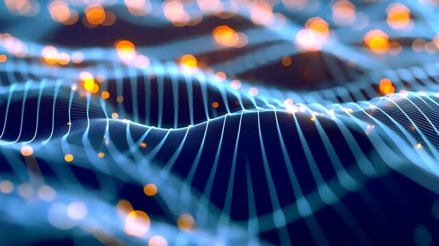 Quantenmechanische Netzstrukturen mit Daten&uuml;bertragung