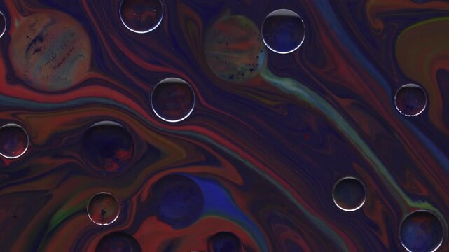 abstract water drops background