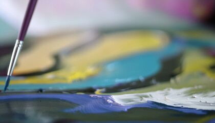 Fototapeta premium Acrylic depth of field backgrounds