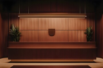 Company reception room