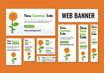 Fresh Summer Sale Banner Pack