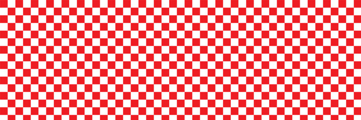 Black and white chess pattern. Checkerboard seamless vector illustration. Abstract checkered checkerboard for game. Grid geometric rectangle shape. Race flag. Retro mosaic floor