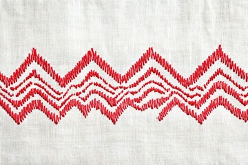 Zig Zag Edging. Crafting Stitches for Unique Clothing and Embroidery Designs