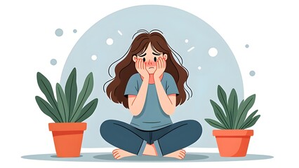 The concreteization of anxiety and loneliness