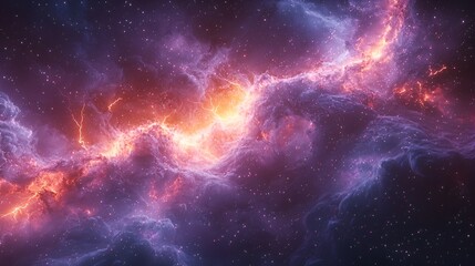 Fiery Nebulae of Space