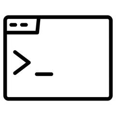 Code Coding Script Line Icon