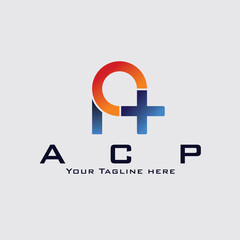 Obraz premium A, C, P plus logo