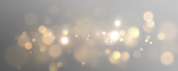 Bokeh light blurred background effect 