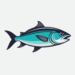Obraz premium Colorful Illustration of a Majestic Anchovy