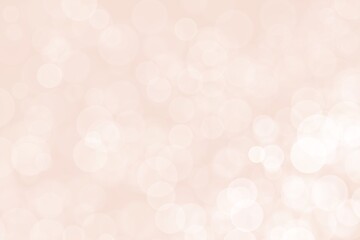 Peachy pastel pink bokeh circles background illustration, minimalist elegant soft feminine wallpaper design