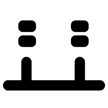 Connection Data Share Glyph Icon