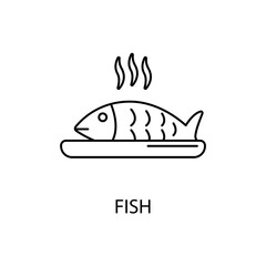 fish icons  symbol vector elements for infographic web