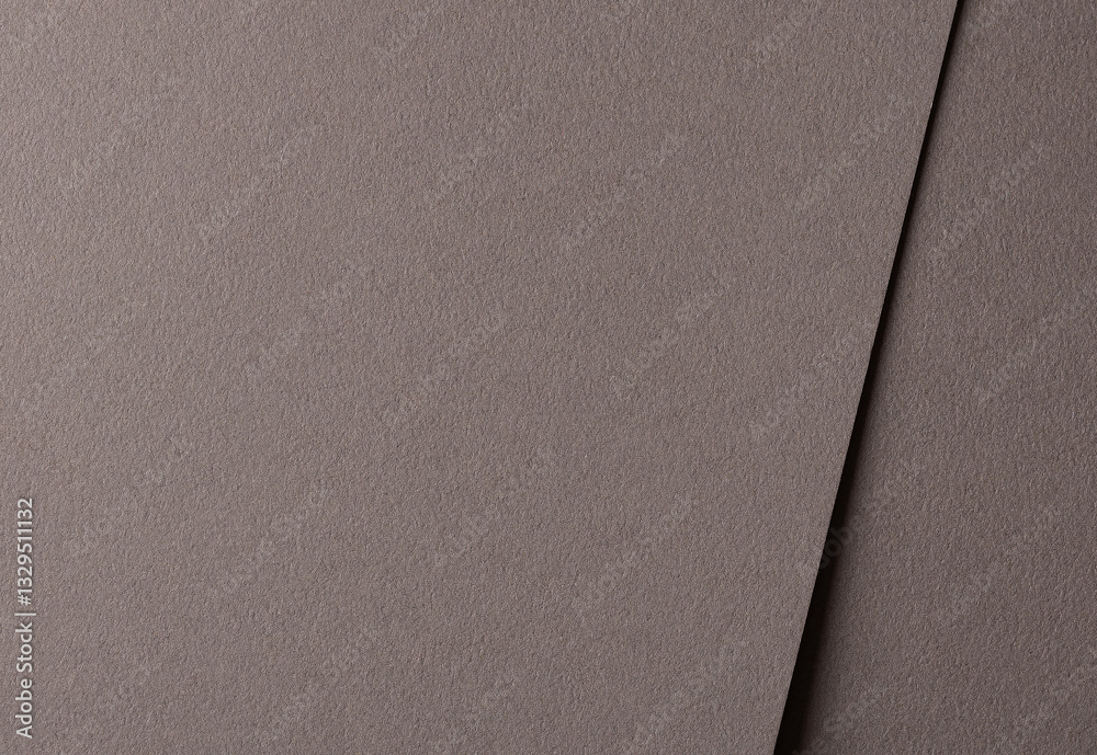 Poster mocha mousse paper background with a soft matte texture and fine grain. rich brown tones and geometr