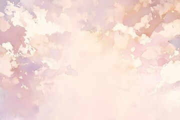 Pastel cloudscape, soft diffused light, sky, serene background