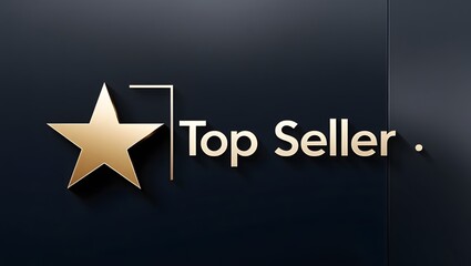 Obraz premium top sell best logo photo