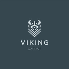 Viking Logo – A bold Viking logo representing strength, courage, and warrior spirit.