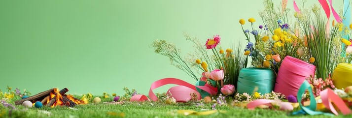 Vibrant Estonian Spring Celebration