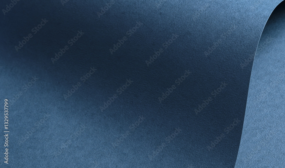 Poster Deep navy blue paper background with a matte texture and subtle gradient effect. Rich, moody tones create an elegant, minimalistic design, perfect for luxury stationery, wrapping, and artistic crafts