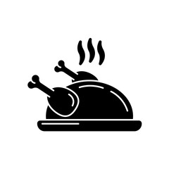 chicken icons  symbol vector elements for infographic web