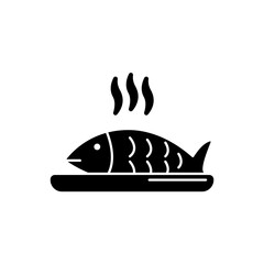 fish icons  symbol vector elements for infographic web