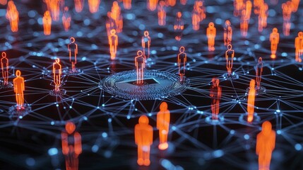 Cyber shield with advanced encryption, placed in a 3D network matrix, highlighting business and personal data protection