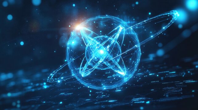 AI-powered Quantum Decryption Algorithm in Real-Time - Powered by Adobe