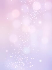  Colorful Glitter Dust Floating in the Air with a Soft Pastel Background
