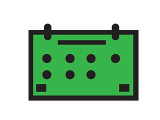 Calendar icon and illustration 
