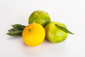 Fresh ripe sweet juicy mandarins