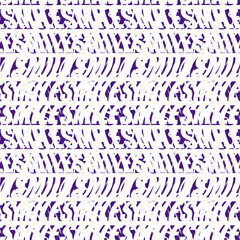 Naklejka premium Bright playful funny pattern with quote word smile