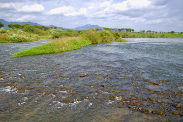 Shallow Rapids of the Seomjin River