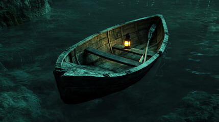 Obraz premium boat in the water