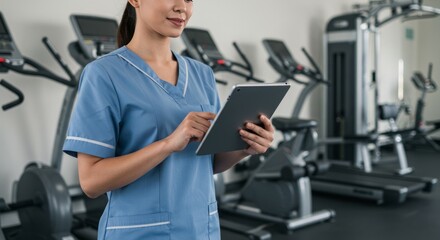 Fototapeta premium senior woman exercising