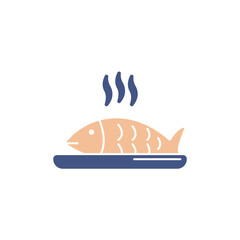 fish icons  symbol vector elements for infographic web