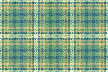 Serene pastel green and beige plaid pattern.  Perfect for textile design, website backgrounds, or crafting projects.  Evokes feelings of calm and nature. Ideal for spring or summer themes.