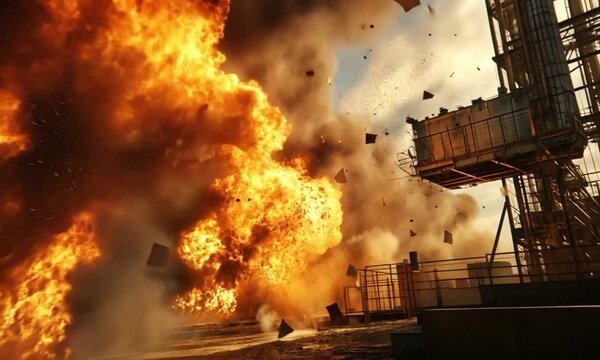Oil Rig Explosion Images – Browse 2,798 Stock Photos, Vectors, and ...