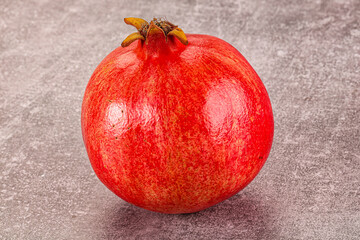 Ripe sweet juicy pomegranate fruit