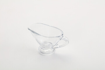 Empty gravy pot for sauce