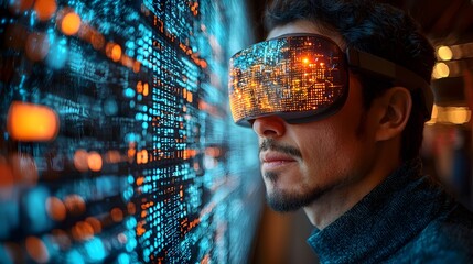 Glowing Glasses Empower Warehouse Employees to Manage Efficient AI Powered Logistics