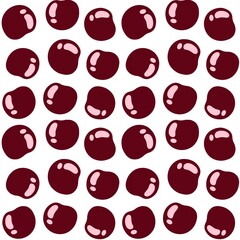 cherry summer seamless pattern