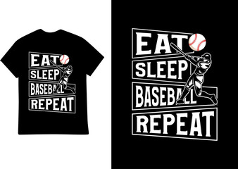 baseball lover Vintage T shirt Design template