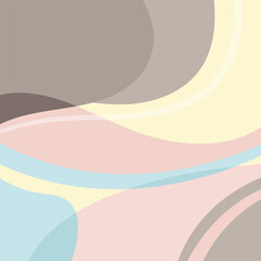 Abstract background with hand drawn doodle lines art.