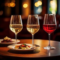 Naklejka premium Wine Generative AI