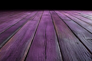 Fototapeta premium Purple wooden floor texture for background use