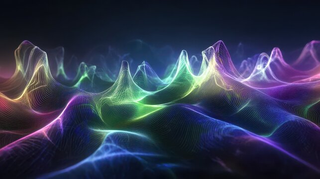 Abstract Digital Rendering of Quantum Uncertainty