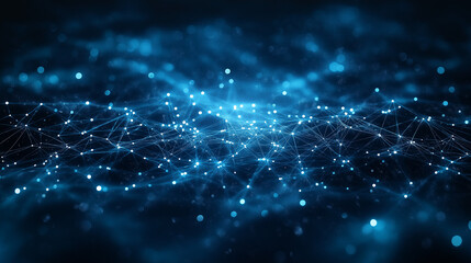 Business with technology, high technology for future. Generative AI Illustration.