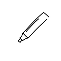 drawing tools line icons
