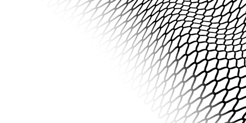 Mesh texture for fishing nets. Seamless pattern for sportswear or soccer goal, volleyball net, basketball hoop, hockey, athletics. Abstract net  modern